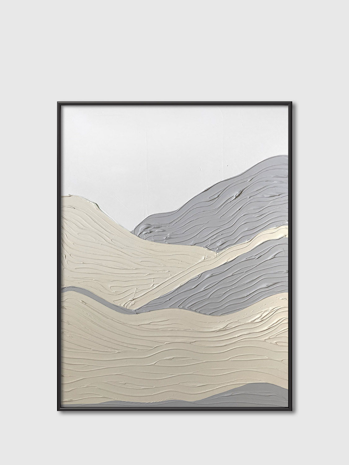 Картина из гипса рельефная Горы — изображение 6